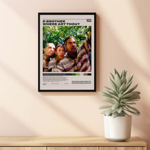 O Brother, Where Art Thou, Joel Coen, Minimalist Movie Poster