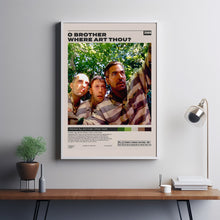 O Brother, Where Art Thou, Joel Coen, Minimalist Movie Poster