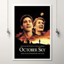 October Sky Movie Poster, Room Decor, Home Decor, Art Poster for Gift