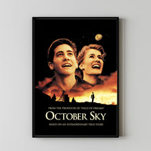 October Sky Movie Poster, Room Decor, Home Decor, Art Poster for Gift