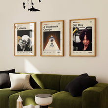 Old Boy 2003 Wall Art Print -  Korean Film Movie Poster - Midcentury Modern Art 1437801969
