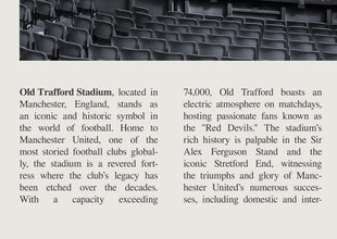 Old Trafford Stadium Wall Art Poster Old Trafford Stadium Black White Poster  Poster Art Gift 1651066724 1498