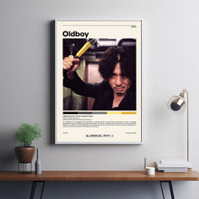 Oldboy by Chan-wook Park Minimalist Movie Poster | Vintage Retro Art Print | Customizable Wall Art for Home Decor
