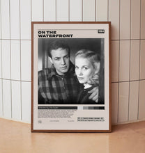 On the Waterfront, Elia Kazan, Minimalist Movie Poster,Room Decor