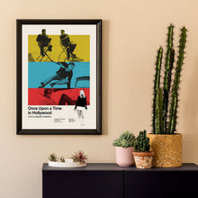 Once Upon A Time In Hollywood Mid Century Movie Poster  Film Posters    Wall Art Poster 990140342