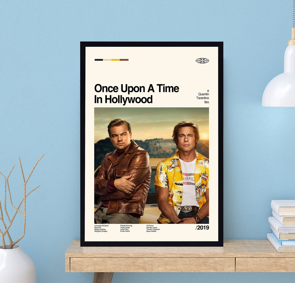 Once Upon A Time In Hollywood Poster, Quentin Tarantino