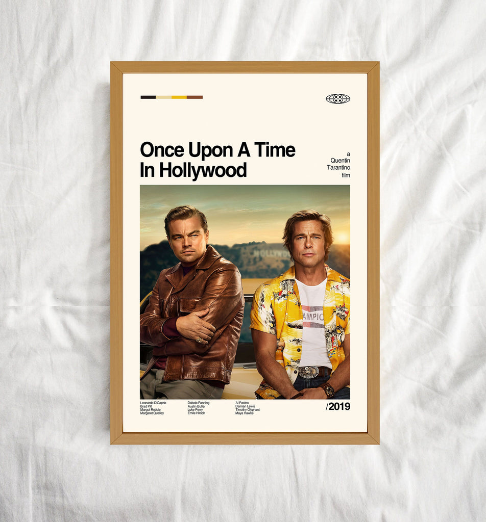 Once Upon A Time In Hollywood Poster, Quentin Tarantino