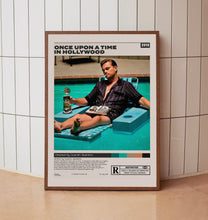 Once Upon a Time in Hollywood, Quentin Tarantino, Minimalist Movie Poster