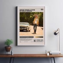 Once Upon a Time in Hollywood, Quentin Tarantino, Minimalist Movie Poster 1
