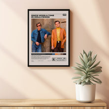 Once Upon a Time in Hollywood, Quentin Tarantino, Minimalist Movie Poster 2