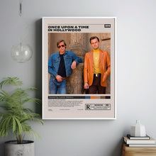 Once Upon a Time in Hollywood, Quentin Tarantino, Minimalist Movie Poster 2