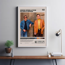 Once Upon a Time in Hollywood, Quentin Tarantino, Minimalist Movie Poster 2
