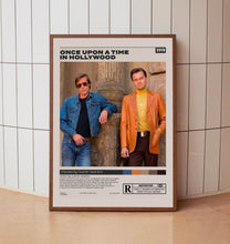 Once Upon a Time in Hollywood, Quentin Tarantino, Minimalist Movie Poster 2