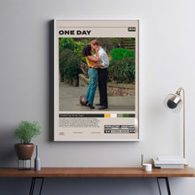 One Day Poster, Retro Movie Minimalist Movie Poster, Vintage Retro Art