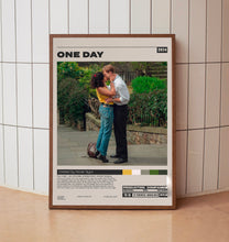 One Day Poster, Retro Movie Minimalist Movie Poster, Vintage Retro Art