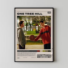 One Tree Hill Poster, Mark Schwahn, Minimalist Tv Series, Vintage Retro Art
