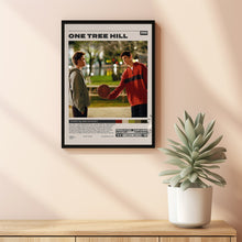 One Tree Hill Poster, Mark Schwahn, Minimalist Tv Series, Vintage Retro Art