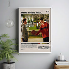 One Tree Hill Poster, Mark Schwahn, Minimalist Tv Series, Vintage Retro Art