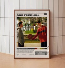 One Tree Hill Poster, Mark Schwahn, Minimalist Tv Series, Vintage Retro Art