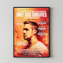 Only God Forgives Movie Poster Print, Canvas Wall Art, Room Decor, Movie Art