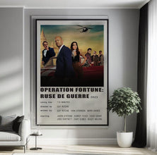 Operation Fortune Ruse de Guerre 2023 Movie Poster Canvas Poster Minimalist Poster Art Print Gifts for Lover Mural Painting 1760273286