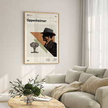 Oppenheimer Movie Poster  Minimalist  Midcentury Poster  Wall Art Print  Retro Movie Poster 1732791303