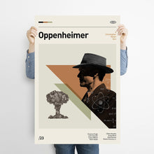 Oppenheimer Movie Poster  Minimalist  Midcentury Poster  Wall Art Print  Retro Movie Poster 1732791303