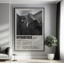 Oppenheimer (2023) Movie Poster Canvas Poster Minimalist Poster Art Print Gifts for Lover Mural Painting Home Decoration 1774469919
