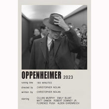 Oppenheimer (2023) Movie Poster Canvas Poster Minimalist Poster Art Print Gifts for Lover Mural Painting Home Decoration 1774469919