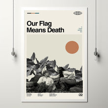 Our Flag Means Death Poster, Vintage Retro Art Print, Custom Poster, Wall Art Print, Home Decor, Abstract Poster, Retro Poster