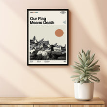 Our Flag Means Death Poster, Vintage Retro Art Print, Custom Poster, Wall Art Print, Home Decor, Abstract Poster, Retro Poster