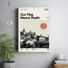 Our Flag Means Death Poster, Vintage Retro Art Print, Custom Poster, Wall Art Print, Home Decor, Abstract Poster, Retro Poster