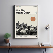 Our Flag Means Death Poster, Vintage Retro Art Print, Custom Poster, Wall Art Print, Home Decor, Abstract Poster, Retro Poster