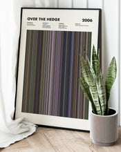 Over The Hedge Movie Barcode Print, Over The Hedge Print, Over The Hedge Poster, Over The Hedge Wall Art, Over The Hedge Art Print 1627681952