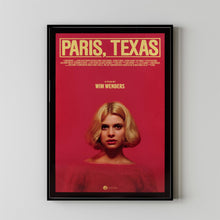 PARIS, TEXAS Movie Poster, Canvas Wall Art, Room Decor, Movie Art