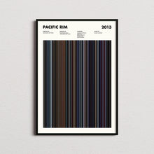 Pacific Rim Movie Barcode Print, Pacific Rim Print, Pacific Rim Poster, Pacific Rim Wall Art, Pacific Rim Art Print 1664223067