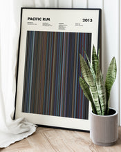 Pacific Rim Movie Barcode Print, Pacific Rim Print, Pacific Rim Poster, Pacific Rim Wall Art, Pacific Rim Art Print 1664223067