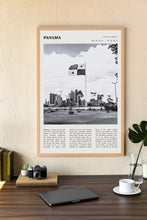 Panama Wall Art Poster Black White Panama Central America Poster  Poster Art Gift 1628655326 9936