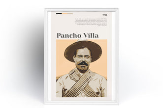 Pancho Villa Poster Wall Art Francisco Mexican General revolution Napoleon Poster Art Gift 1550294348