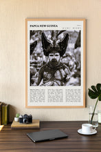 Papua New Guinea Wall Art Island  Poster Oceania Papua New Guinea Black White Poster  Poster Art Gift 1702589017