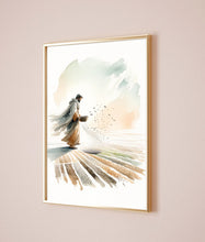 Parable of the Sower Canvas Wall Art Poster Holy Modern Bible Verse Scripture Art Gift Watercolor Boho Christian Print Room Home Decor Frame 1657149427