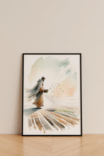 Parable of the Sower Canvas Wall Art Poster Holy Modern Bible Verse Scripture Art Gift Watercolor Boho Christian Print Room Home Decor Frame 1657149427