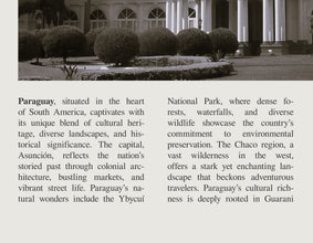 Paraguay Print Wall Art Poster Paraguay South America Black White Poster  Poster Art Gift 1651909982 6965