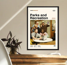 Parks & Rec Poster, Parks and Recreation Print, Minimalist Art, Vintage Poster, Modern Art, Custom Poster, High Quality 1531774547