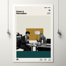 Parks & Rec Poster, Parks and Recreation Print, Minimalist Poster, Minimalist Art, Art Print, Wall Decor, High Quality, Modern Art