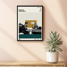 Parks & Rec Poster, Parks and Recreation Print, Minimalist Poster, Minimalist Art, Art Print, Wall Decor, High Quality, Modern Art