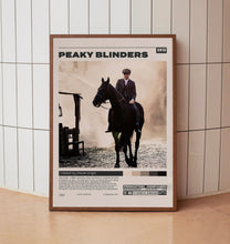 Peaky Blinders Poster,  Cillian Murphy, Minimalist Tv Series, Vintage Retro Art Print 1