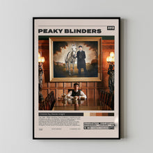 Peaky Blinders Poster,  Cillian Murphy, Minimalist Tv Series, Vintage Retro Art Print 2
