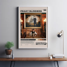 Peaky Blinders Poster,  Cillian Murphy, Minimalist Tv Series, Vintage Retro Art Print 2