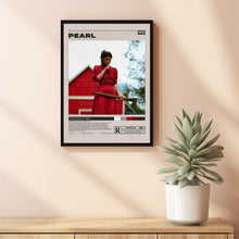 Pearl Poster, Ti West, Minimalist Movie Poster, Room Decor